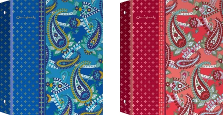 тетрадь на кольцах, А5 80л ламинат ORIENT deco + 1 сменный блок 080353259-35774 - купить в интернет-магазине «Буратино»