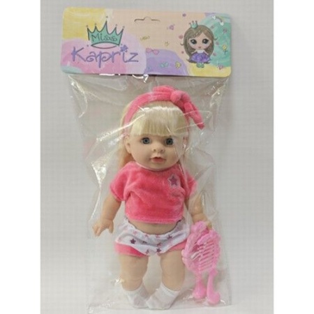Пупс Miss Kapriz MK2430GA-K3 в пак. FCJ1361738 - купить в интернет-магазине «Буратино»