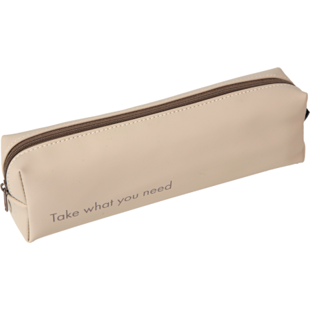 Пенал "deVENTE. Take what you need" 21x6x4,5 см,  прямоугольный , бежевый 7020690 - купить в интернет-магазине «Буратино»