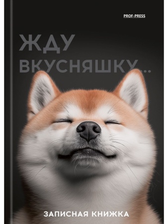 ЗАПИСНАЯ КНИЖКА А6 48л. МИЛЫЙ ЗАБАВНЫЙ ПЁС (48-7096) 7БЦ, глянц.ламинир., лен 48-7096 - купить в интернет-магазине «Буратино»