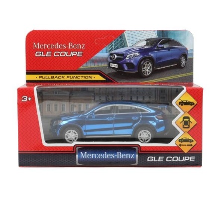 Машина металл MERCEDES-BENZ GLE COUPE длин 12 см, двери,синий ХРОМ, кор. Технопарк в кор.2*36шт GLE- - купить в интернет-магазине «Буратино»
