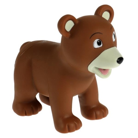 Игрушка для ванны мишка 1 шт. в сетке КАПИТОШКА в кор.100шт LXB49_523_525-2 - купить в интернет-магазине «Буратино»