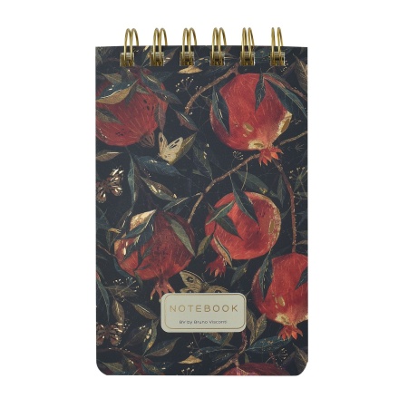 БЛОКНОТ НА ГРЕБНЕ ?CUTE JOURNAL? A6-, BV, 100 Л. "FLORA.ГРАНАТ" ЛИНЕЙКА 3-100-005/09 - купить в интернет-магазине «Буратино»