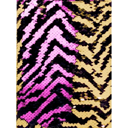 Пенал "deVENTE. Zebra Gold" 19,5x12 см, одностворчатый прямоугольный, на молнии, текстильный с двухс - купить в интернет-магазине «Буратино»