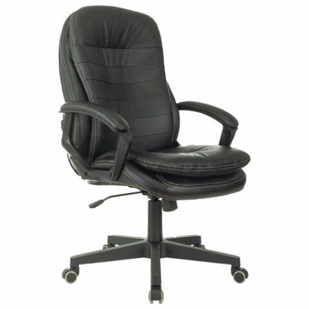 Кресло офисное BRABIX PREMIUM "Omega EX-589", экокожа, черное, 532094 - купить в интернет-магазине «Буратино»