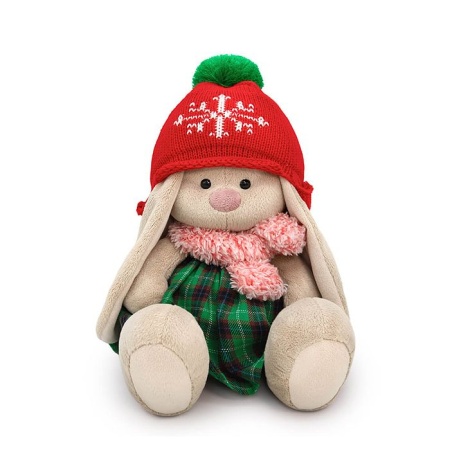 Зайка Ми в шапке со снежинкой (малый) SidS-518 - купить в интернет-магазине «Буратино»