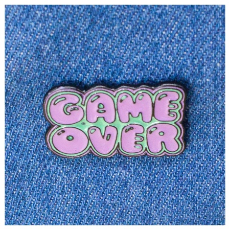 Значок "Game over" C1061 - купить в интернет-магазине «Буратино»