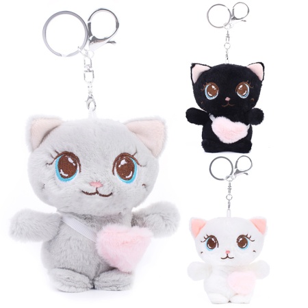 Мягкая игрушка "Кошка" 12см 00-3211 - купить в интернет-магазине «Буратино»