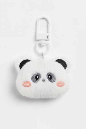 132-0375-04 Плюшевый брелок iLikeGift "Fluffy panda", 5 x 6 см - купить в интернет-магазине «Буратино»