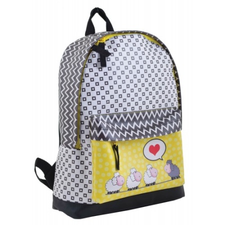 Рюкзак подростковый ST-15 Love sheeps, 35*27*13 553544 - купить в интернет-магазине «Буратино»