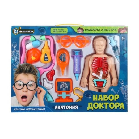 Опыты анатомия тело человека, кор. IQ Эксперимент в кор.48шт ST0034925W-R - купить в интернет-магазине «Буратино»