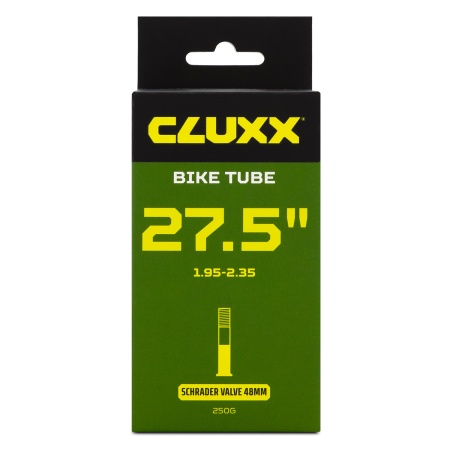 Велокамера CLUXX 27.5×2.125 Schrader (AV48) Black - купить в интернет-магазине «Буратино»