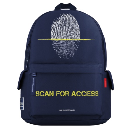 РЮКЗАК МОЛОДЕЖНЫЙ СИНИЙ "SCAN" 12-003-135/02 - купить в интернет-магазине «Буратино»