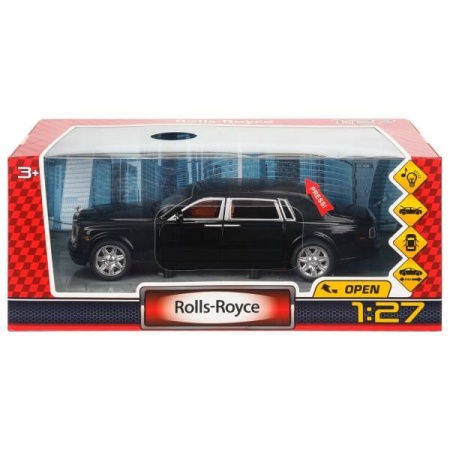 Машина металл свет-звук rolls-royce, 20 см, двери, капот, багажник, инерция Технопарк в кор.24шт 160 - купить в интернет-магазине «Буратино»