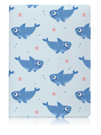 15376 ОБЛОЖКА ДЛЯ ПАСПОРТА Funny Shark 15376 - купить в интернет-магазине «Буратино»