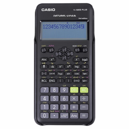 Калькулятор инженерный CASIO FX-82ESPLUS-2-WETD (162х80 мм), 252 функции, батарея, сертифицирован дл - купить в интернет-магазине «Буратино»