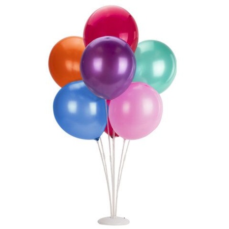 Подставка с LED для 7 воздушных шаров, высота 75 см, пластик, BRAUBERG KIDS, 591908 591908 - купить в интернет-магазине «Буратино»