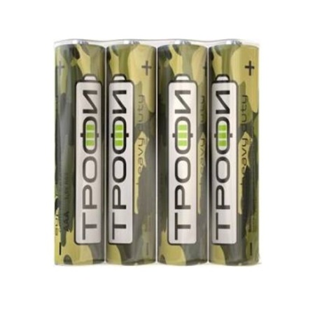 Батарейки Трофи R03-4S CLASSIC HEAVY DUTY Zinc (60/1200 Б0012907 - купить в интернет-магазине «Буратино»