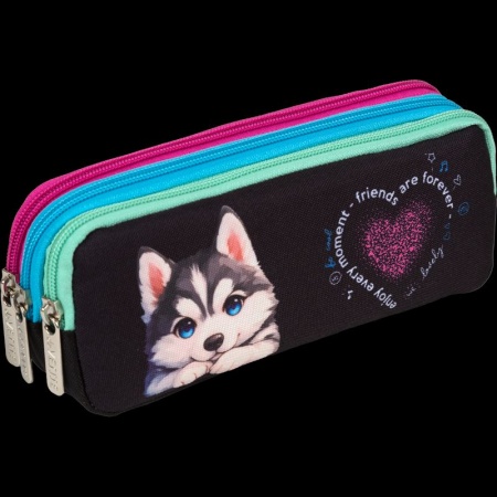 Пенал "deVENTE. Cute Husky" 21x8,5x5,5 см, прямоугольный 7023538 - купить в интернет-магазине «Буратино»