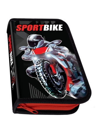 Пенал односекционный большой, SPORT BIKE 2023, ПО-02 - купить в интернет-магазине «Буратино»