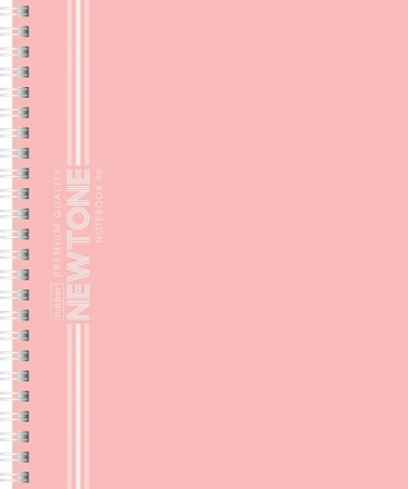 Тетрадь 96л А5ф клетка Обл.Soft-touch на гребне NEWtone PASTEL Розовый кварц 091825 - купить в интернет-магазине «Буратино»