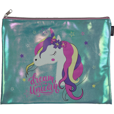 Папка для тетрадей "deVENTE. Unicorn" A4 искусственная кожа, 8053288 - купить в интернет-магазине «Буратино»