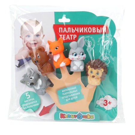 Игрушка пластизоль для купания пальчиковый театр животные на блист. КАПИТОШКА в кор.2*96шт YG98893-R - купить в интернет-магазине «Буратино»