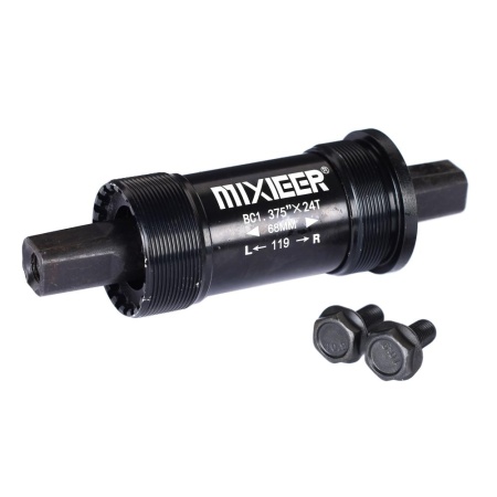 Каретка под квадрат картриджная, MIXIEER BB MX-A125 68x119, пром.подшипники, алюм.чашки и корпус, в - купить в интернет-магазине «Буратино»