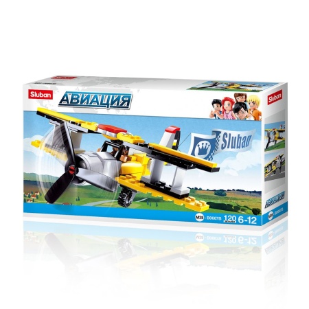 Конструктор M38-B0667B "Авиация" (120 дет) 38-0667B - купить в интернет-магазине «Буратино»