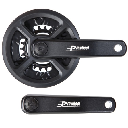 Шатуны PROWHEEL  TM-CY01 152MM; CHAINRINGS: 36-22T; BLACK FINISH w/PROWHEEL LOGO Х99102 - купить в интернет-магазине «Буратино»