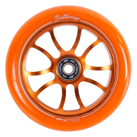 Колесо для самоката X-Treme orange 120*24мм, Buttercu NN010602 - купить в интернет-магазине «Буратино»