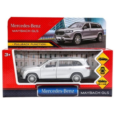 Машина металл MERCEDES-BENZ gls maybach 12 см, дв,баг,инер,иридий, кор. Технопарк в кор.2*36шт MAYBC - купить в интернет-магазине «Буратино»