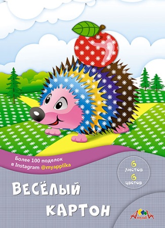Цв. картон веселый двустор. А4 6л. 6цв. папка "Ромашки" С0151-05 - купить в интернет-магазине «Буратино»