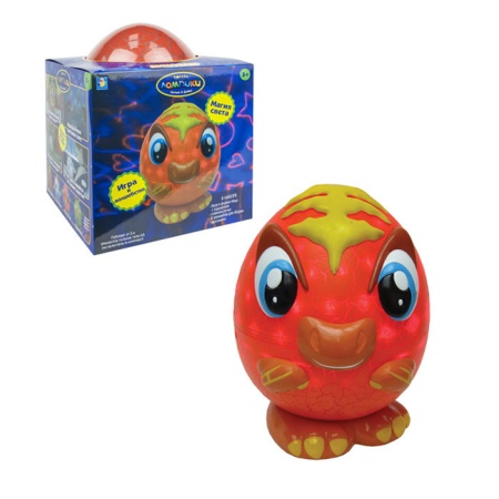 Игрушка на бат. Т16358 Лампики Динозавр 8эл. 1toy Т16358 - купить в интернет-магазине «Буратино»