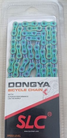 Велосипедная цепь DONGYA CHAIN 9 speed S9 12"x11128"116L ГОСТ 30442-97 ISO 9633 - купить в интернет-магазине «Буратино»