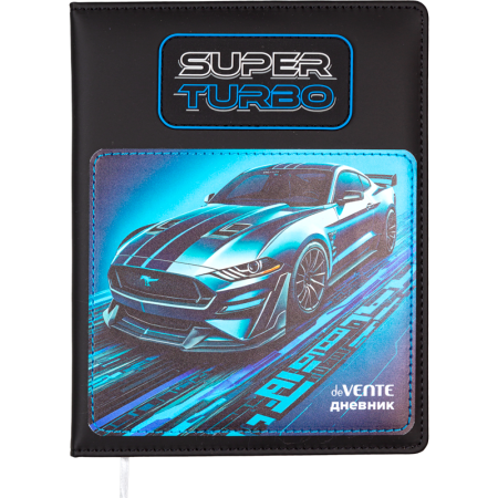 Дневник "deVENTE. Super Turbo", твердая обложка из искусственной кожи - купить в интернет-магазине «Буратино»
