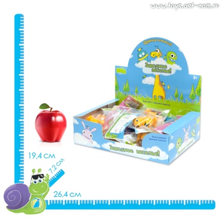 Bebelot Игрушка заводная "Смешные звери" (пакет, в асс-те) BEB0408-040 - купить в интернет-магазине «Буратино»