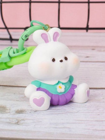 Брелок ?Honey rabbit?, white YSK01788-04 - купить в интернет-магазине «Буратино»