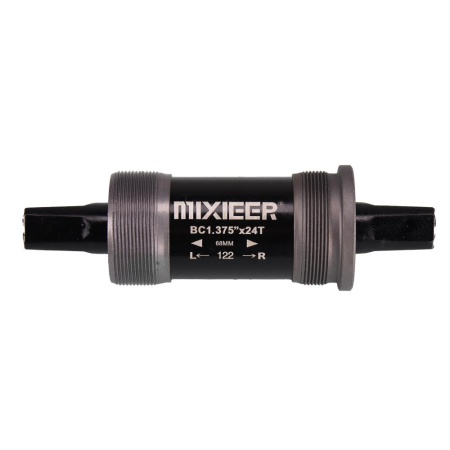 Каретка под квадрат картриджная, MIXIEER BB MX-A203 68x122, пром,подшипники, чёрная 685979 - купить в интернет-магазине «Буратино»
