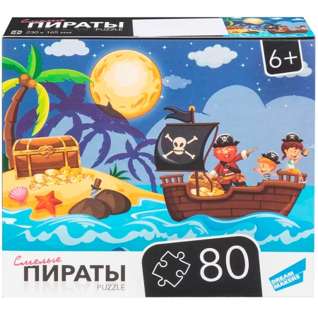 Пазл 80 Пираты RI8008 RI8008 - купить в интернет-магазине «Буратино»