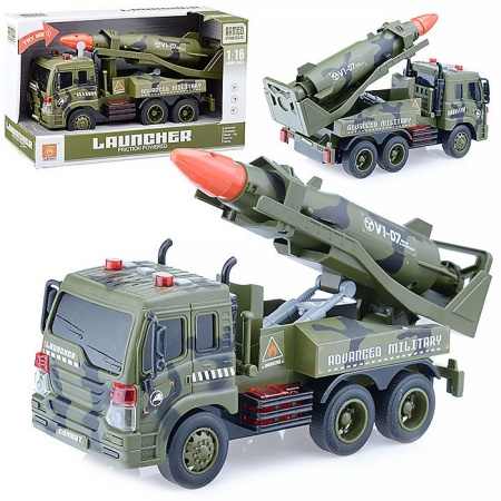 Машина WY650A "Военная техника V1-07" c ракетной у WY650A - купить в интернет-магазине «Буратино»