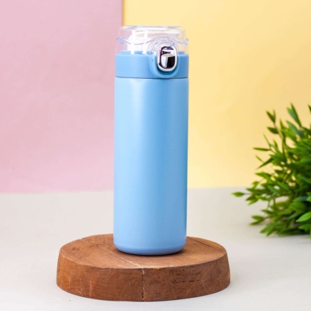 Термос "Matt tone", blue (400 ml) BWH877-03 - купить в интернет-магазине «Буратино»