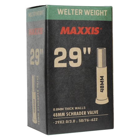 Велокамера Maxxis Welter Weight 29x2.0/3.0 0.8mm Велонипель 48мм - купить в интернет-магазине «Буратино»
