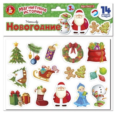 Магнитики "Новогодние". Серия Магнитные истории (е 04213 - купить в интернет-магазине «Буратино»