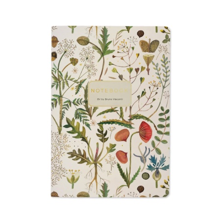 ТЕТРАДЬ А5, Bruno Visconti "FLORA.ЛУГОВЫЕ ТРАВЫ", 40л. клетка 7-40-001/152 - купить в интернет-магазине «Буратино»