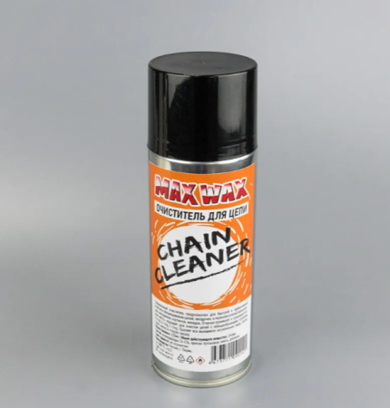 MAXWAX Очиститель аэрозоль для вело и мотоцепи Chain Cleaner, 650мл - купить в интернет-магазине «Буратино»