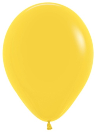 S Пастель 12 Желтый / Yellow  / 100 шт. /, Латексный шар (Колумбия) 112020 - купить в интернет-магазине «Буратино»
