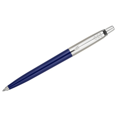 Ручка шариковая Parker "Jotter Originals Recycled Navy CT" синяя, 1,0мм, подарочная упаковка - купить в интернет-магазине «Буратино»