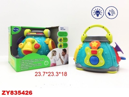 Развивающая игрушка на бат., свет., звук. эффект, в/к 23,7*23,3*18 см JB300285 - купить в интернет-магазине «Буратино»