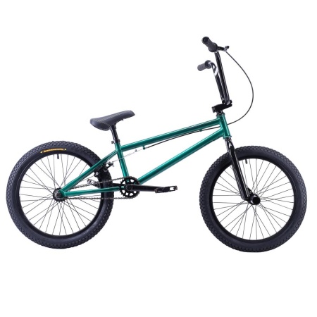 Велосипед BMX 20" COMIRON GEEK, Рама 20.5" dark green metallic (10511010/251123/5016757, Китай) 7213 - купить в интернет-магазине «Буратино»